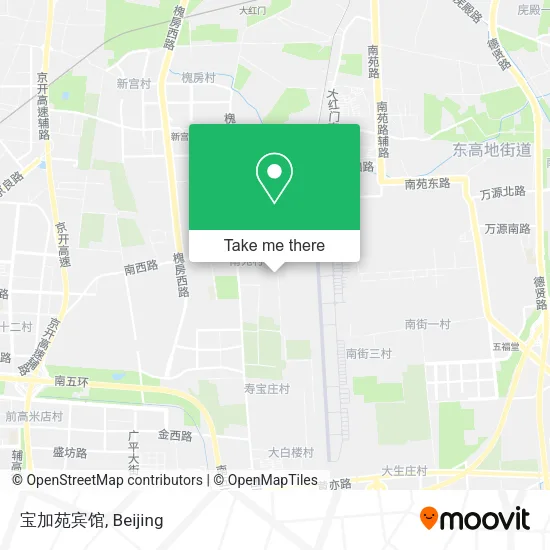 宝加苑宾馆 map