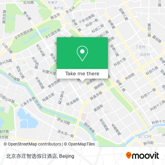 北京亦庄智选假日酒店 map