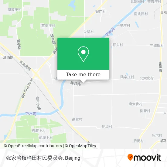 张家湾镇样田村民委员会 map