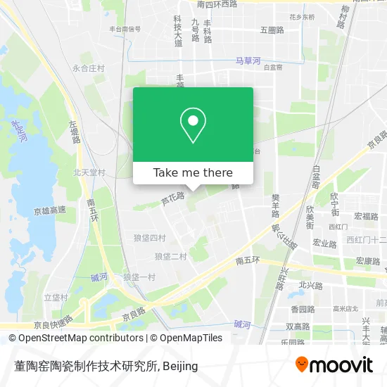 董陶窑陶瓷制作技术研究所 map