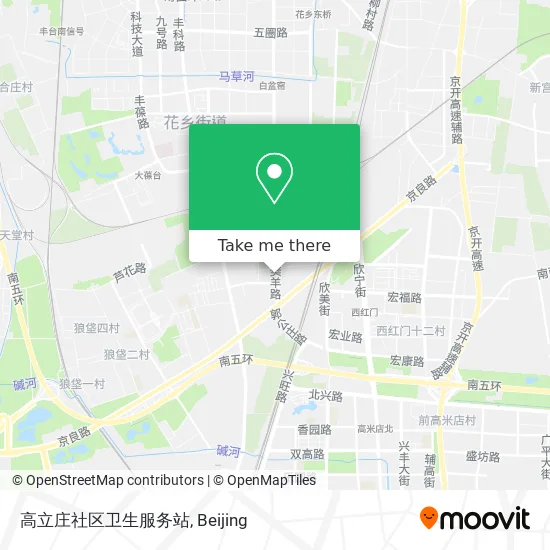 高立庄社区卫生服务站 map