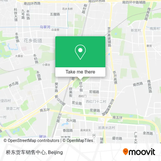 桥东货车销售中心 map