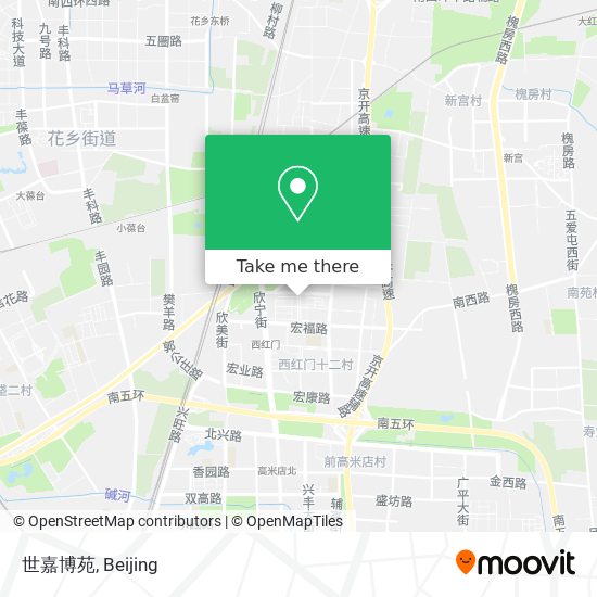 世嘉博苑 map