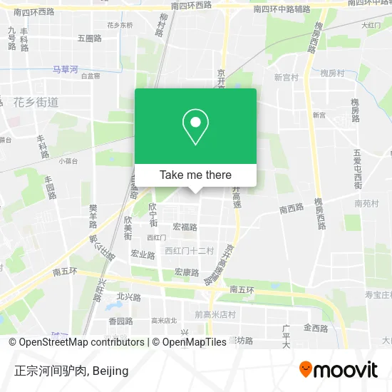 正宗河间驴肉 map