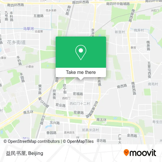 益民书屋 map