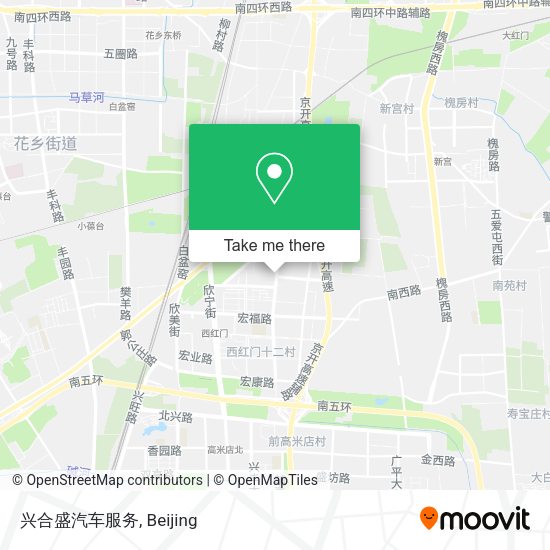兴合盛汽车服务 map
