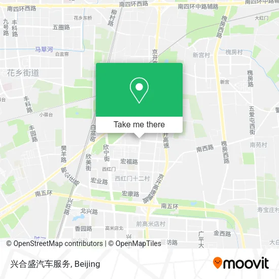 兴合盛汽车服务 map