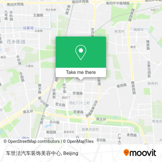 车世洁汽车装饰美容中心 map