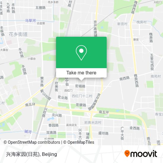 兴海家园(日苑) map
