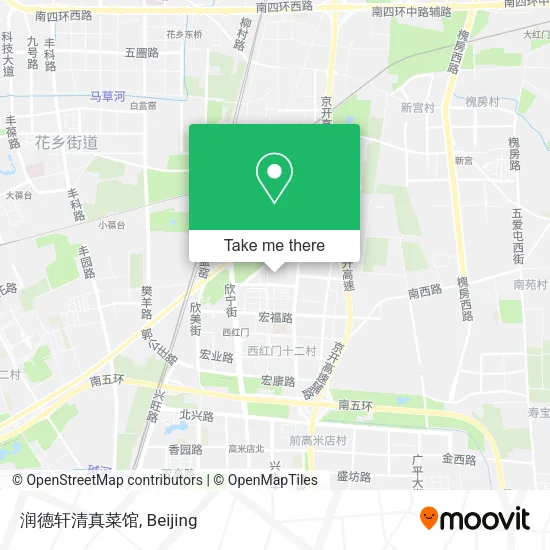 润德轩清真菜馆 map