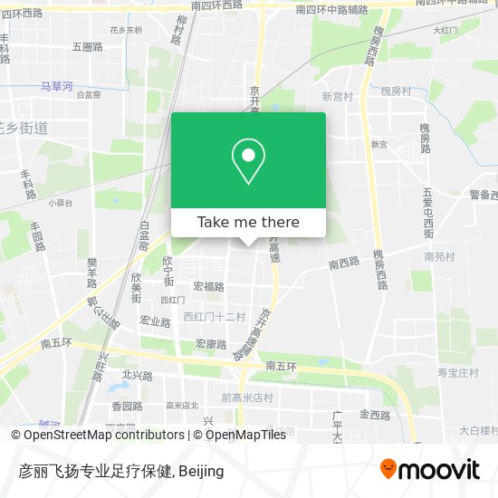 彦丽飞扬专业足疗保健 map