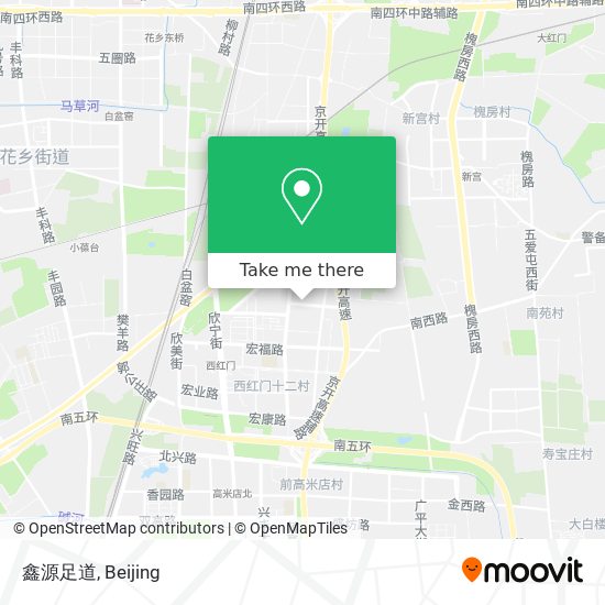 鑫源足道 map