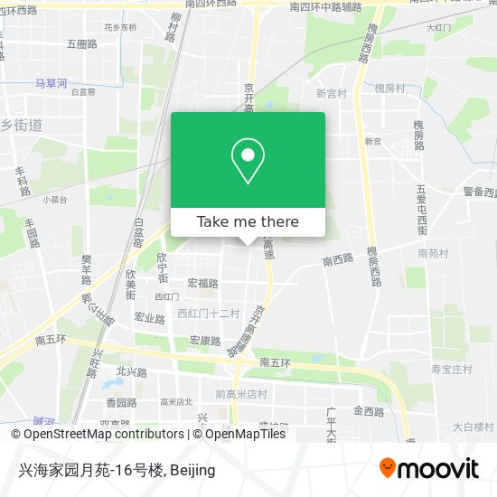 兴海家园月苑-16号楼 map