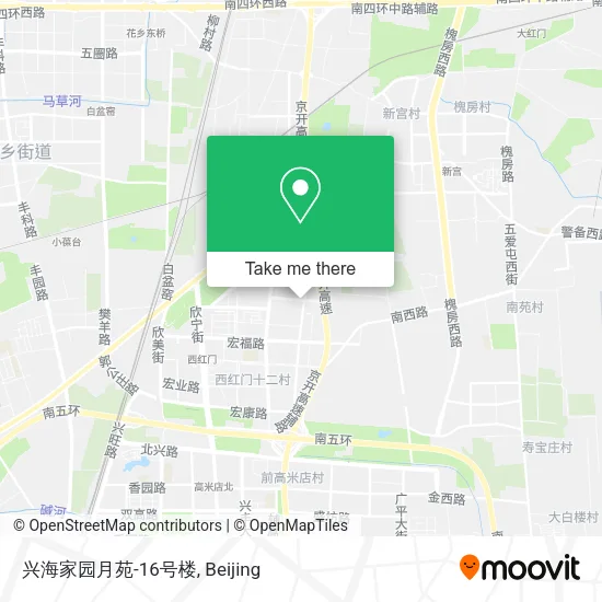 兴海家园月苑-16号楼 map
