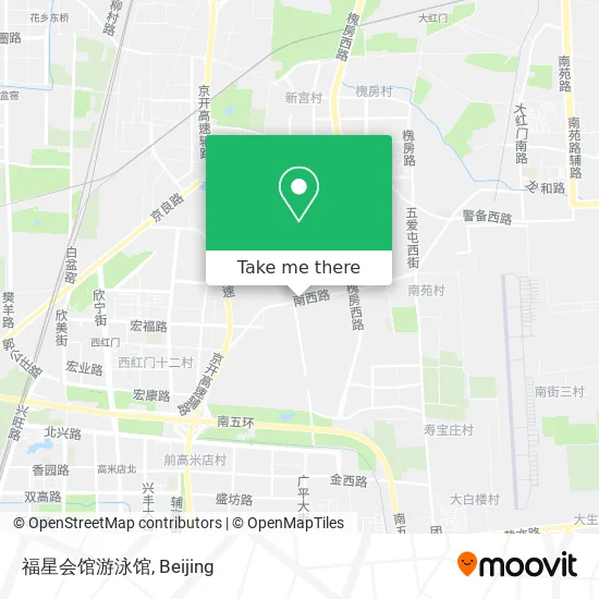 福星会馆游泳馆 map