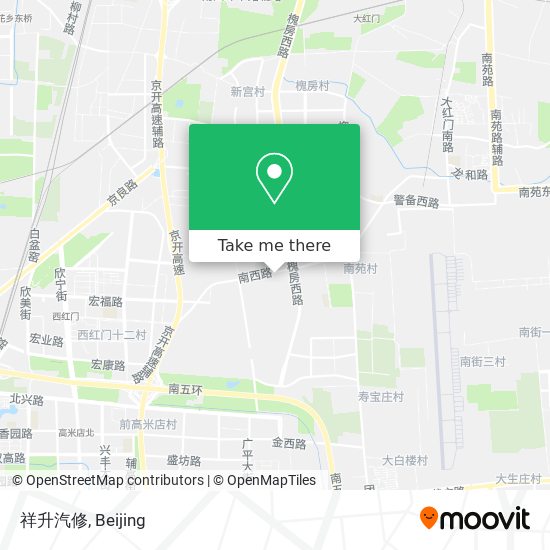 祥升汽修 map
