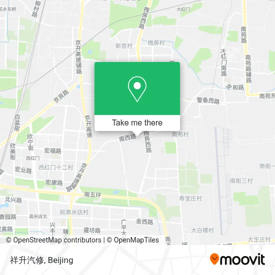 祥升汽修 map