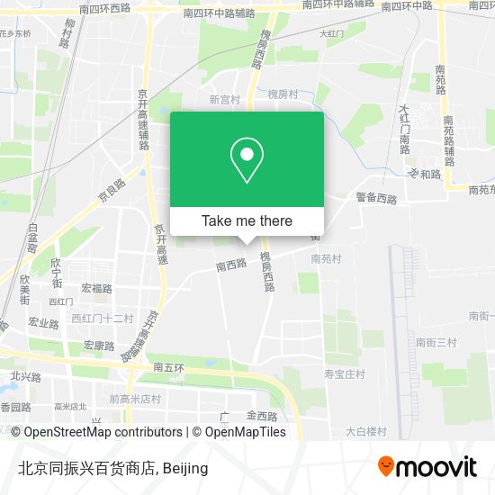 北京同振兴百货商店 map