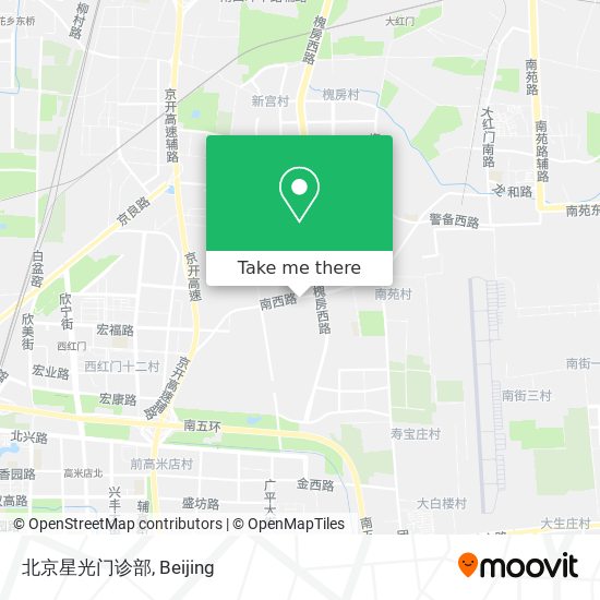 北京星光门诊部 map
