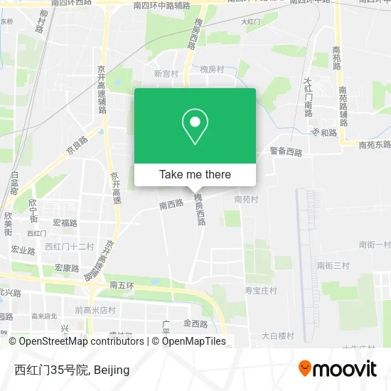 西红门35号院 map