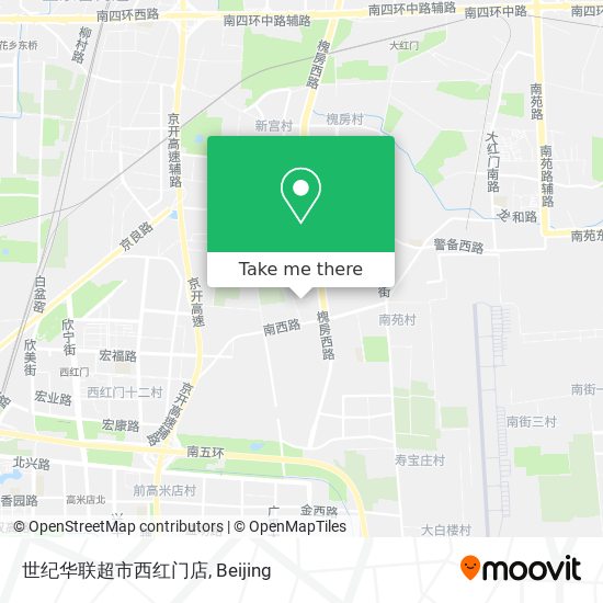 世纪华联超市西红门店 map