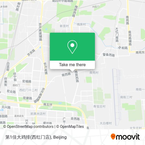第1佳大鸡排(西红门店) map