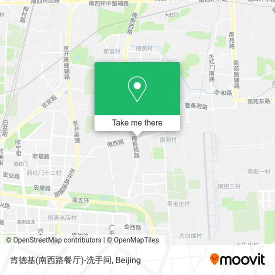 肯德基(南西路餐厅)-洗手间 map