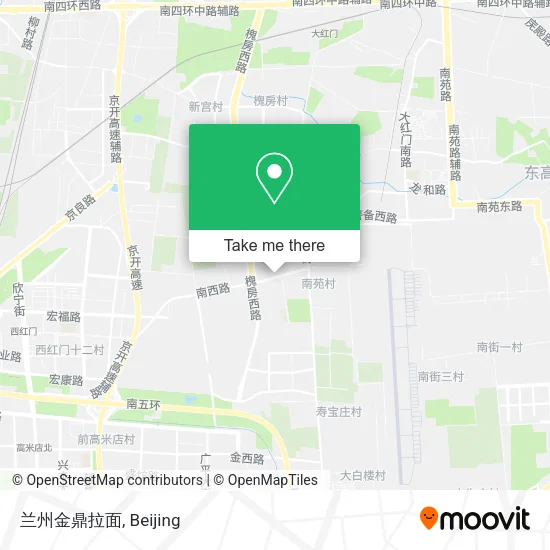 兰州金鼎拉面 map