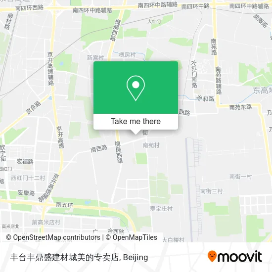 丰台丰鼎盛建材城美的专卖店 map