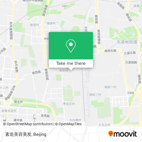 素造美容美发 map