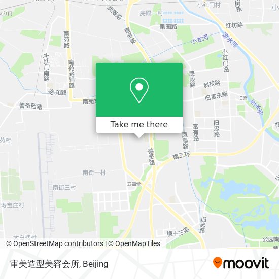 审美造型美容会所 map