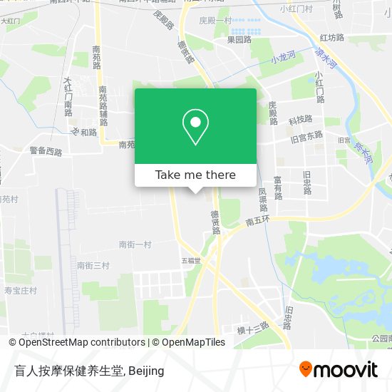 盲人按摩保健养生堂 map
