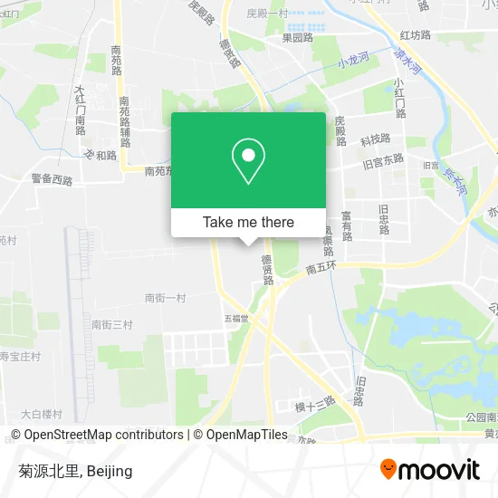 菊源北里 map