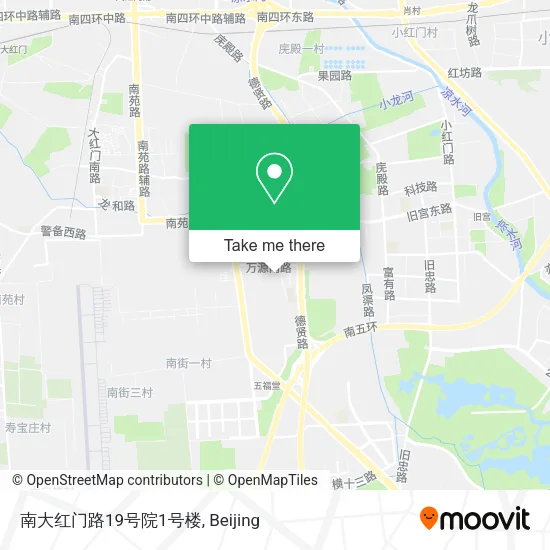 南大红门路19号院1号楼 map