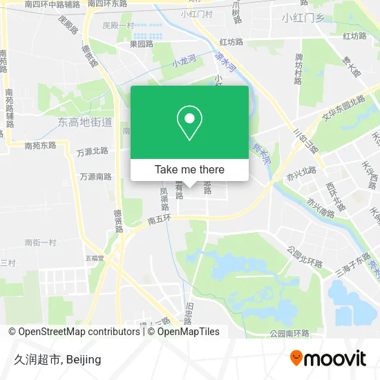久润超市 map