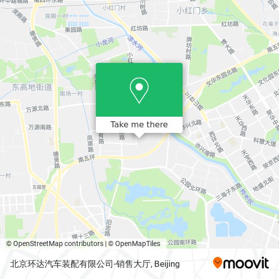 北京环达汽车装配有限公司-销售大厅 map