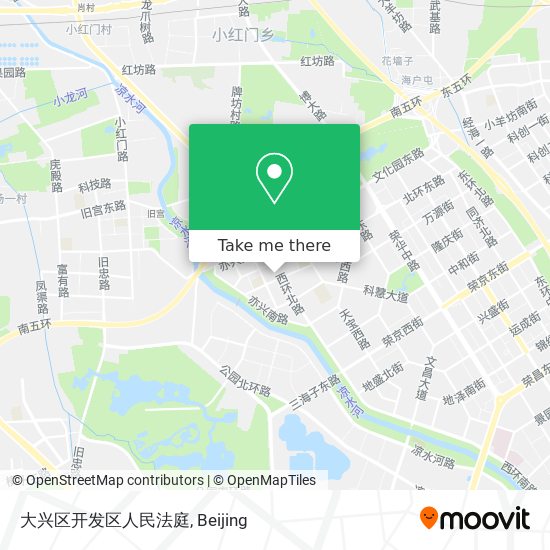 大兴区开发区人民法庭 map