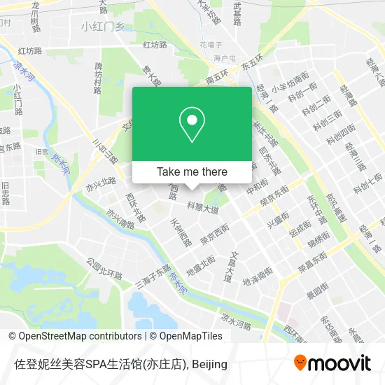 佐登妮丝美容SPA生活馆(亦庄店) map