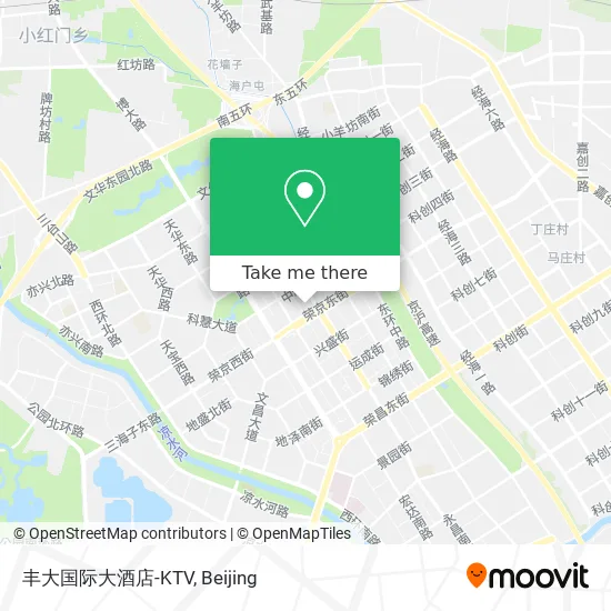 丰大国际大酒店-KTV map