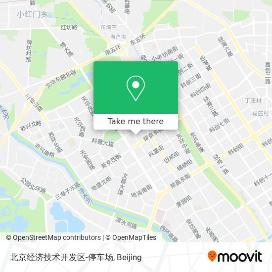 北京经济技术开发区-停车场 map