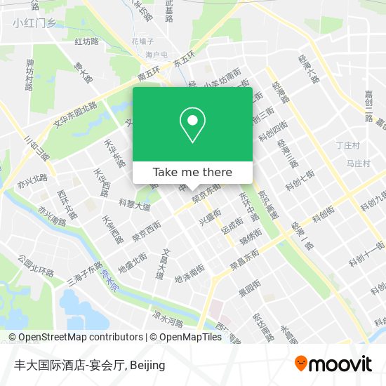丰大国际酒店-宴会厅 map