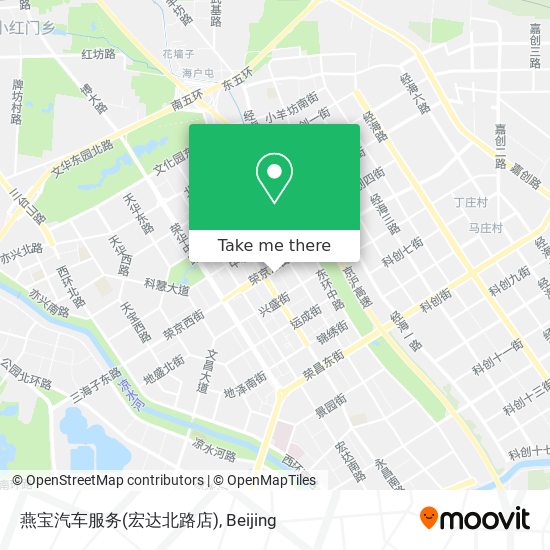 燕宝汽车服务(宏达北路店) map