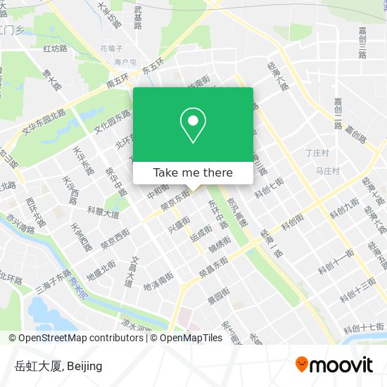 岳虹大厦 map