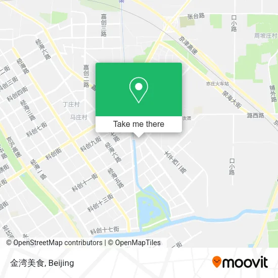 金湾美食 map