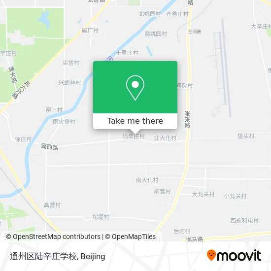 通州区陆辛庄学校 map