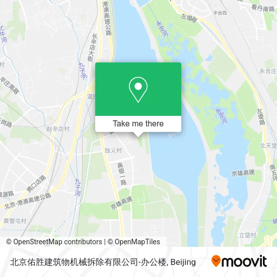 北京佑胜建筑物机械拆除有限公司-办公楼 map