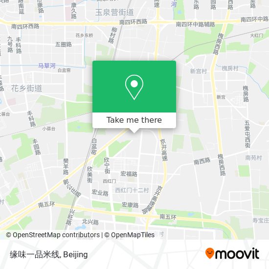 缘味一品米线 map