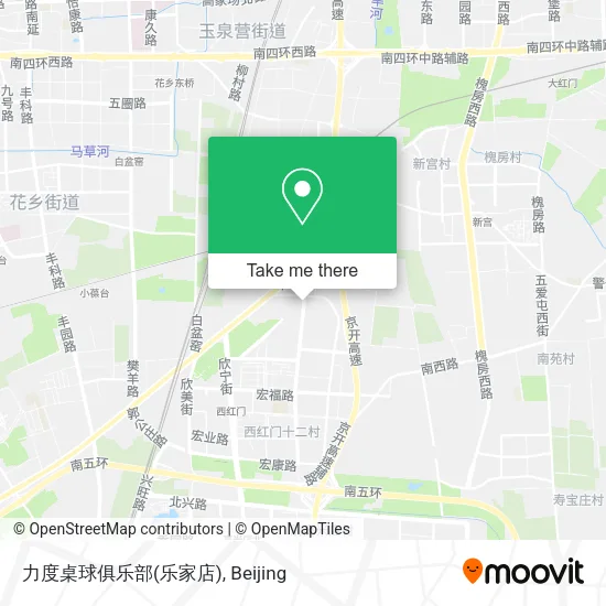 力度桌球俱乐部(乐家店) map