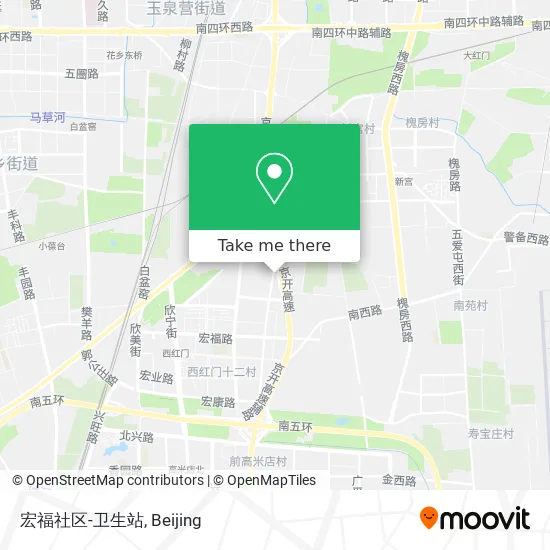 宏福社区-卫生站 map