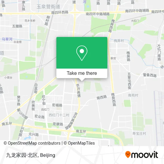 九龙家园-北区 map